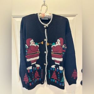 Vintage Christmas cardigan sweater